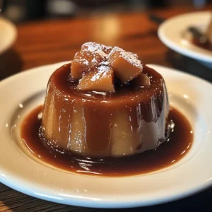 Close-up of Sweet Toffee Pudding showing moist crumb and sticky toffee glaze
