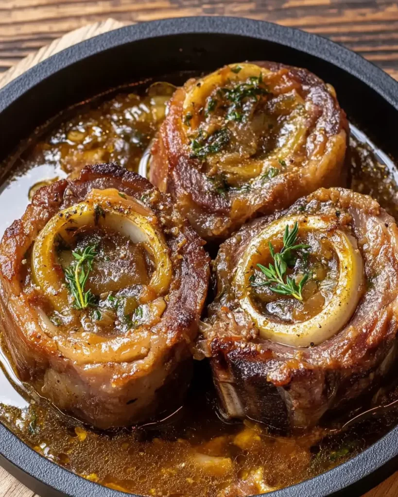 Zoom sur un risotto aux champignons servi chaud.